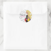 311ブロンドファッショニスタプルゼブラ ラウンドシール (バッグ)