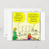 311ポップコーンパンケーキ漫画 ポストカード (正面/裏面)