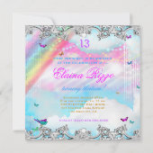 311マジカルキャンディワンダーランドシルバートリム 招待状 (裏面)