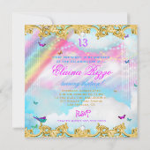 311マジカルキャンディーワンダーランド 招待状 (裏面)