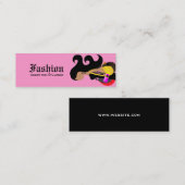 311モニカ2のファッショニスタラベル スキニー名刺 (正面/裏面)