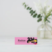 311モニカ2のファッショニスタラベル スキニー名刺 (スタンド正面)