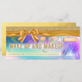 311ラジアントパームウェイクアップメイクアップギフト券 (正面/裏面)