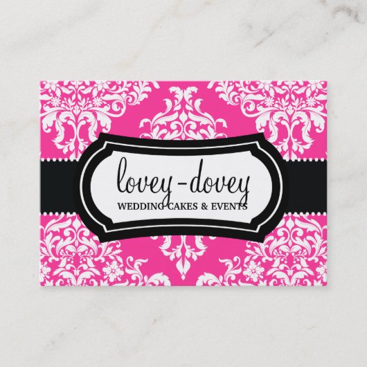 311ラビードビーダマスクアポイントメントカードホットピンク 予約カード (正面)