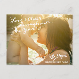 311ラブ応援手書きクリスマスポストカード シーズンポストカード