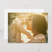 311ラブ応援手書きクリスマスポストカード シーズンポストカード (正面/裏面)