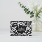 311レースde Luxe Circque Dのシマウマ 名刺 (スタンド正面)