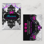 311ロココの不思議の国のカラフル 名刺 (正面/裏面)