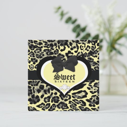 311ワイルドアットハートSweet sixteen|キンセアニェラ 招待状 (スタンド正面)