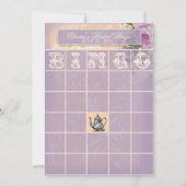 311ヴィンテージ茶パーティーブライダルビンゴ (裏面)