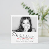 311人の卒業生総代の卒業の発表 案内状 (スタンド正面)