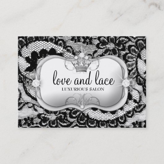 311人のLace de Luxe Ciao Bellaの銀 予約カード (正面)