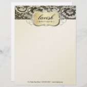 311人のLace De Luxe Goldのレース レターヘッド (正面/裏面)