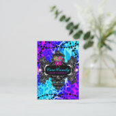 311個のキャンデーの不思議の国のヒョウ 名刺 (スタンド正面)