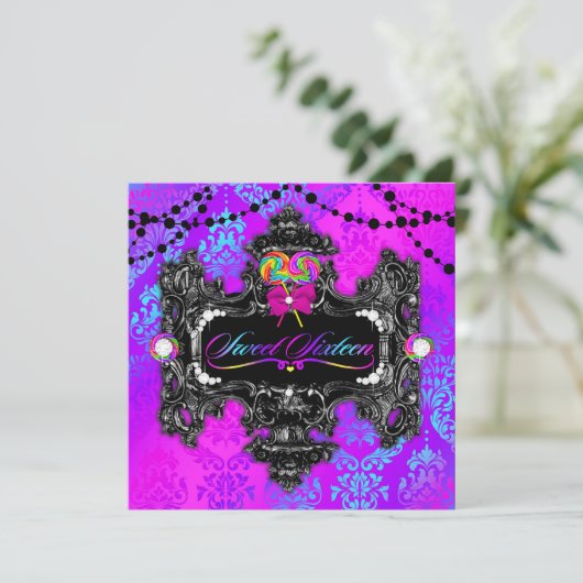 311個のキャンデーの不思議の国の菓子16 招待状 (スタンド正面)