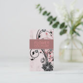 311個のダイヤモンドのDecoの花 名刺 (スタンド正面)