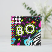 311全く80年代のパーティー-ターコイズのギター 招待状 (スタンド正面)