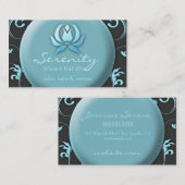 311平和なスパの歓喜 名刺 (正面/裏面)