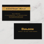 311建築契約者名刺木材Gra 名刺 (正面/裏面)