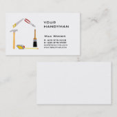 311建設請負業者の便利屋の名刺 名刺 (正面/裏面)