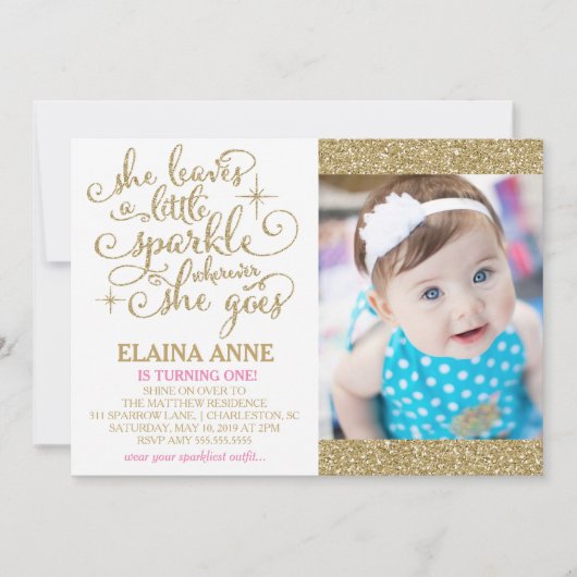 311彼女は離れどこに行っても少し輝く 招待状 (正面)