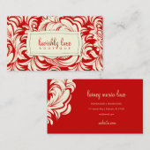 311惜しみなくLaineyの弁柄の名刺 名刺 (正面/裏面)