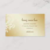 311惜しみなくLaineyはアーモンドの名刺を焼きました 名刺 (裏面)