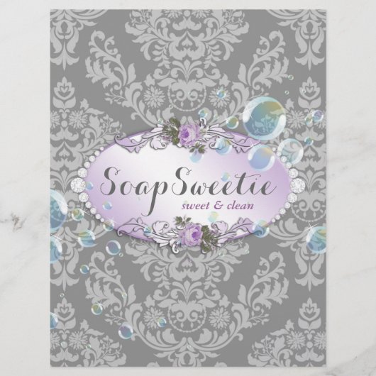 311手作りせっけん&バブル チラシ (正面)