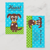 311手入れをする犬小屋の名刺 名刺 (正面/裏面)