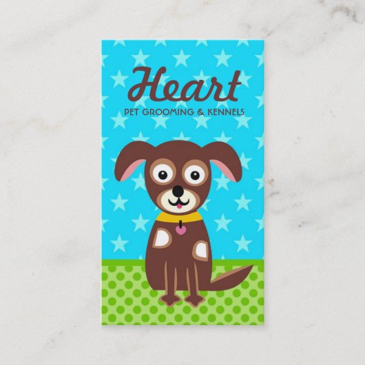 311手入れをする犬小屋の名刺 名刺 (正面)