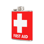 311救急蛍光ペン赤 フラスク (左)