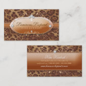 311明るいヒョウ 名刺 (正面/裏面)