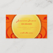 311暖かいスパの歓喜 名刺 (裏面)