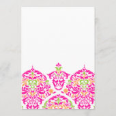 311月曜日Cherieのダマスク織の鮮やかな庭 メニュー (裏面)