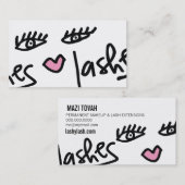 311本の鞭サービスカスタマイズ可能な白 名刺 (正面/裏面)