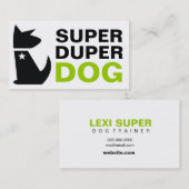 311極度のDuperの犬 名刺 (正面/裏面)