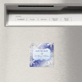 311氷のプリンセス冬の日付を保存 マグネット (インサイチュ (食洗機))