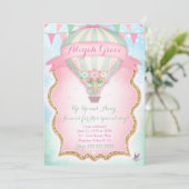 311熱気球招待状 招待状 (スタンド正面)