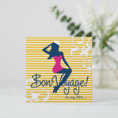 311爆弾シルエット·ブルーテ航海のーマ 招待状 (スタンド正面)