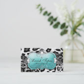 311物惜しみしないトパーズのダイヤモンドのヒョウ 名刺 (スタンド正面)