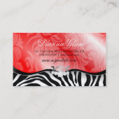 311物惜しみしない弁柄の大皿|の銀 名刺 (裏面)