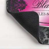 311甘いブラックベリーのトラッフルのダマスク織 マウスパッド (コーナー)