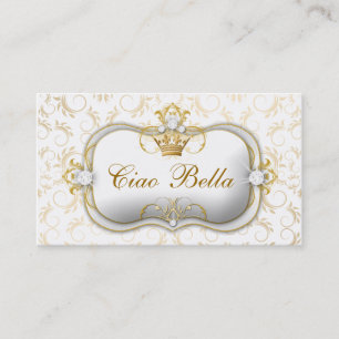 311番のCiao Bellaの金白い占います 名刺