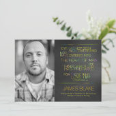 311眼で緑の卒業発表を見ていない 案内状 (スタンド正面)