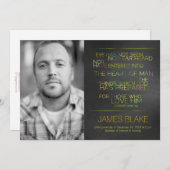 311眼で緑の卒業発表を見ていない 案内状 (正面/裏面)