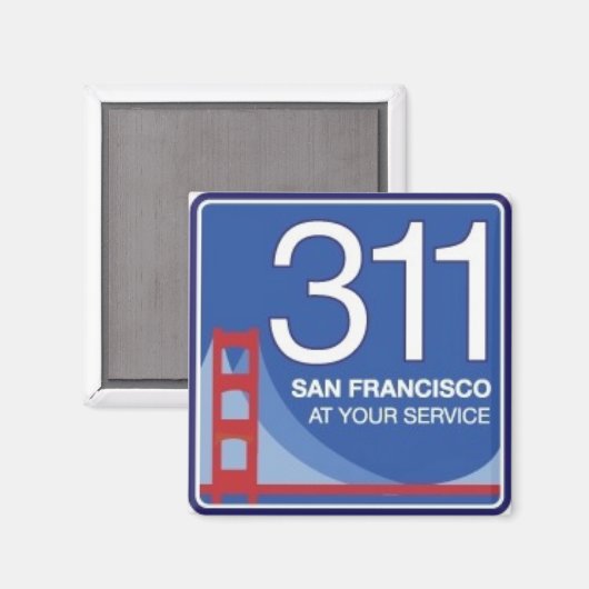 311磁石 マグネット (正面/裏面)