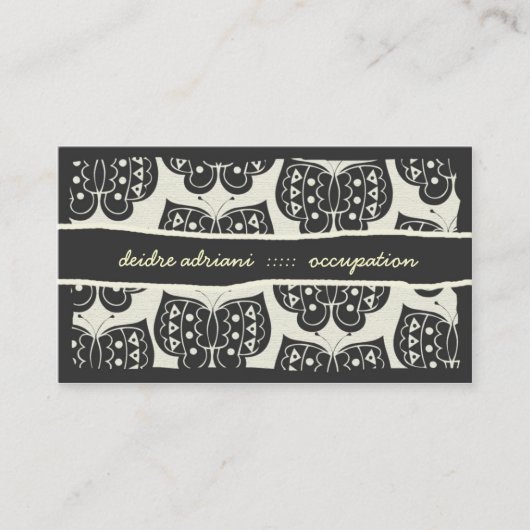 311空の蝶で 名刺 (正面)