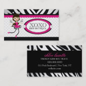 311粋で小さいダンサー 名刺 (正面/裏面)