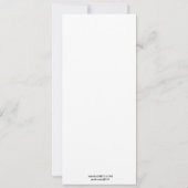 311美しい生命蟹座はパーティーを解放します 招待状 (裏面)