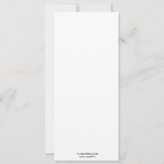 311美しい生命蟹座はパーティーを解放します 招待状 (裏面)